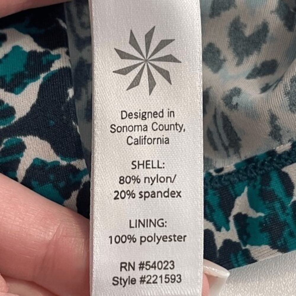 Athleta Shorebreak Bombay Figi Print Dress S - Picture 10 of 12